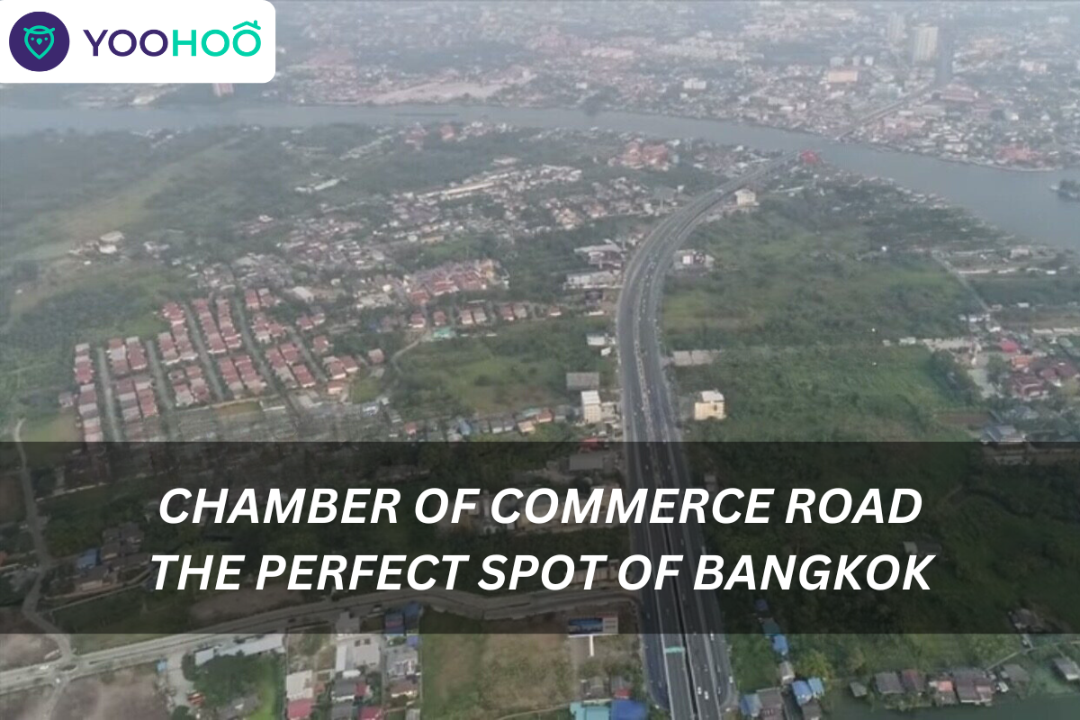 Chamber of commerce road, the perfect spot for Bangkok.